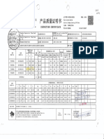 Certificado de Calidad Plancha 6 (2400)