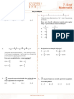 Sınıf Matematik: Rasyonel Sayılar Rasyonel Sayılar