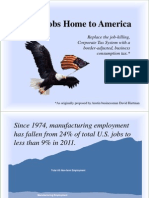 Bring Jobs Home To America - Presentation 062111 PDF