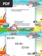 MATH Lesson 19 Dividing 3 To 4 Digit Numbers by 10,100, or 1000 With Remainder Marvietblanco