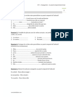 Conjugaison - Le Passé Composé (Exercices)