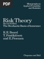 Beard Risk Theory - The Stochastic Basis