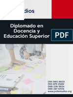 Brochure Diplomado Docencia y Educación Superior