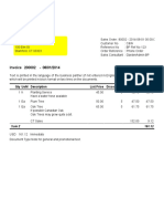 Invoice 200002 - 08/01/2014: Qty Uom Description List Price Discount % Unit Price Line Net