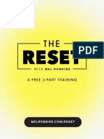The Reset Workbook: Take Control of Your Life
