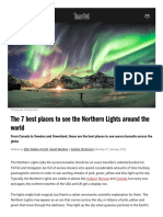 Northern Lights - 7 Best Places To See The Aurora Borealis in 2022