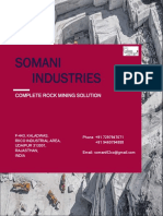 Somani Industries: Complete Rock Mining Solution