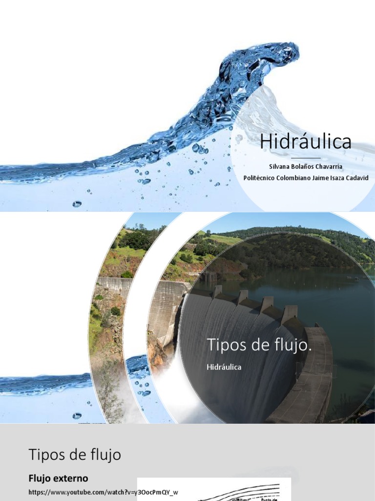 Flujos internos y externos en canales PDF Turbulencia Viscosidad