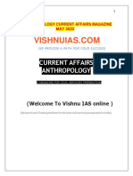 Current Affairs Anthropology: (Welcome To Vishnu IAS Online)