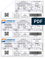 Ticket - Εισιτήριο επιβάτη Α.Ν.Ε.ΝΔΥ.Κ. ΑΕ: ΑΦΜ-ΔΟΥ 094124008-ΧΑΝΙΩΝ Α' PHONE-ΤΗΛ +30 2821095511