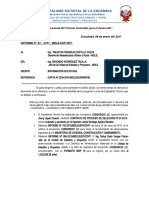 Informe proyectos ET MDLE