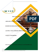 Demanda de Divorcio Practica Procesal Civil PDF