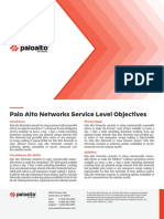 Palo Alto Networks Service Level Objectives: Autofocus Prisma Saas