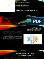 Medidas de Temperatura