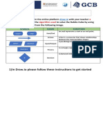 1) in Draw - Io Please Follow These Instructions To Get Started