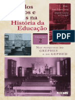 Múltiplos Objetos e Escritas Na História Da Educação - Volume 2