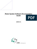 15 Robot System Software Documentation Guide