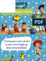 Juego Sonido Vocal Inicial Toy Story