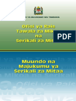 11 Muundona Majukumuya Serikaliza Mitaa