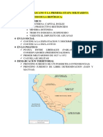 Semana 4 - Estado Republicano y La Primera Etapa Militarista