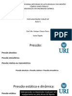 Instrumentação Industrial: Elementos de Medição de Pressão