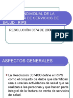 Registro Individual de La Prestacion de Servicios de