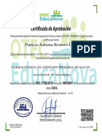 CERTIFICADO - DE - APROBACION Atención Primaria Salud