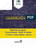 Aula 14 Matematica 2 Serie Versao Professor