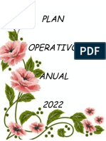 Plan Operativo Anual 2022