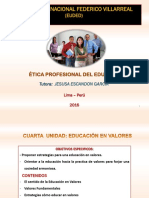 Educación en Valores Profesor