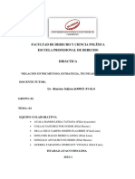 Relación Entre Método, Estrategia, Técnicas y Actividad