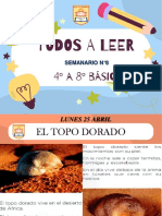 todos a Leer semanario n°8   4° a 8° Básico