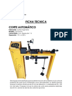 Ficha Tecnica Corte Directo