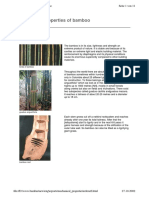 Artigo - Mechanical Proprieties of Bamboo