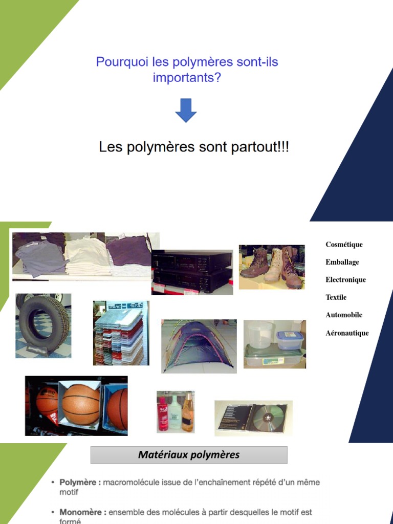 Les polymères (clips)