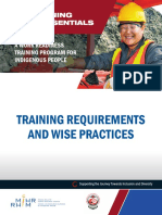 Training Requirements and Wise Practices Feb2022