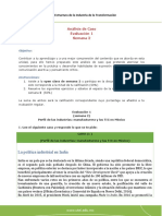 Estructura de La Industria de La Transformación - Evaluación 1 - P