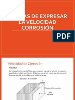 8° Velocidad de Corrosion