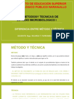 Difer. Método y Técnica S 1