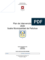 Carlos Fuenzalida - Informe Plan de Intervención Inicial 2020