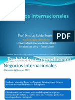 Rubio, Negocios Internacionales UCAB 2019-2020 S1-10 para Estudiantes