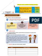 FICHA DE TRABAJO - MARTES 22 - Línea de Tiempo