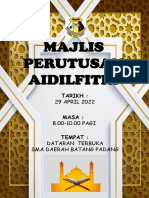 Majlis Perutusan Aidilfitri Smadbp 1443H