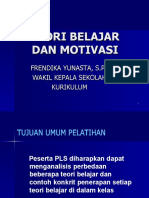 Teori Belajar Dan Motivasi