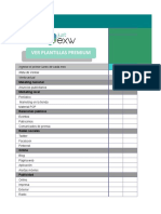 Plan de Marketing en Excel