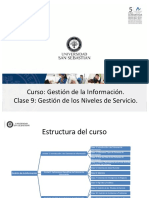 Gestión de Niveles de Servicio en Sistemas de Información