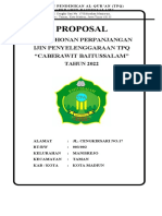 Permohonan Perpanjangan Ijin Operasional TPQ - CABERAWIT BAITUSSALAM