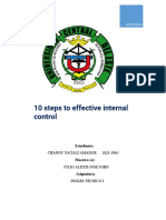 10 Steps To Effective Internal Control Channy