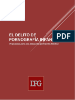 El Delito de Pornografía Infantil