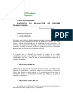 Proyecto de Formacion de Lideres Comunitarios